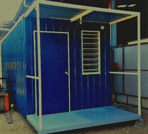 Light Duty Portable Cabin | Economy - PPGI Deck & Steel Frame Finished (NO Window & NO Electrical)