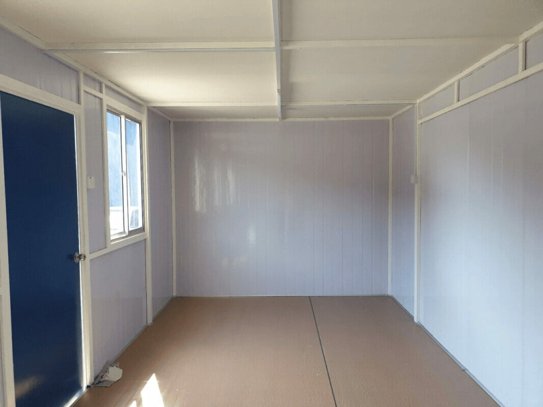 Light Duty Portable Cabin | Premium - PPGI Deck & Steel Frame c/w Internal PVC White Vinyl Board