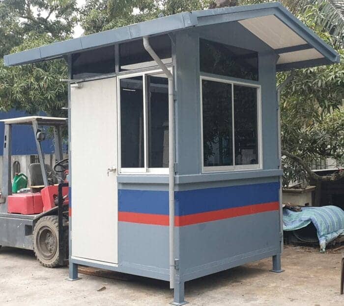 Guard House Portable Cabin | Economy – PPGI Deck & Steel Frame Finished