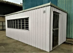 Light Duty Portable Cabin | Economy - PPGI Deck & Steel Frame Finished (NO Window & NO Electrical)