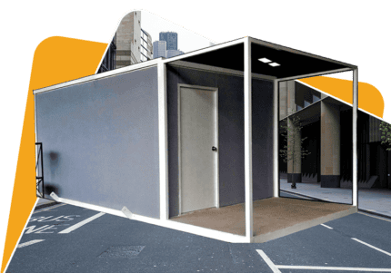 Standard Cabin House | 2 Rooms with Centre Partition (10 x 20 x 8 Ft)