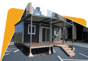 Standard Cabin House | 2 Rooms with Centre Partition (10 x 20 x 8 Ft)